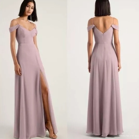 Jenny Yoo Collection Priya Bridesmaid Dress in fig